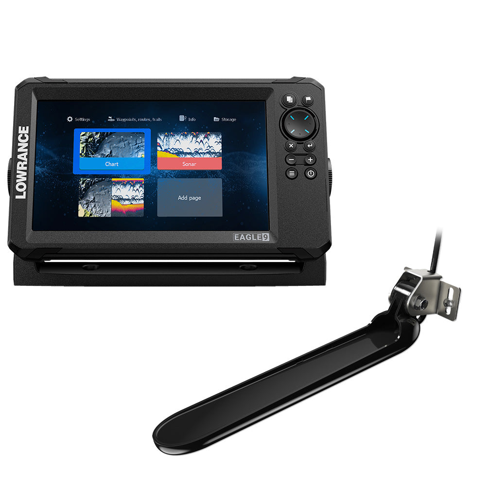 Lowrance Eagle 9 wTripleShot TM Transducer Discover OnBoard Chart 00016229001