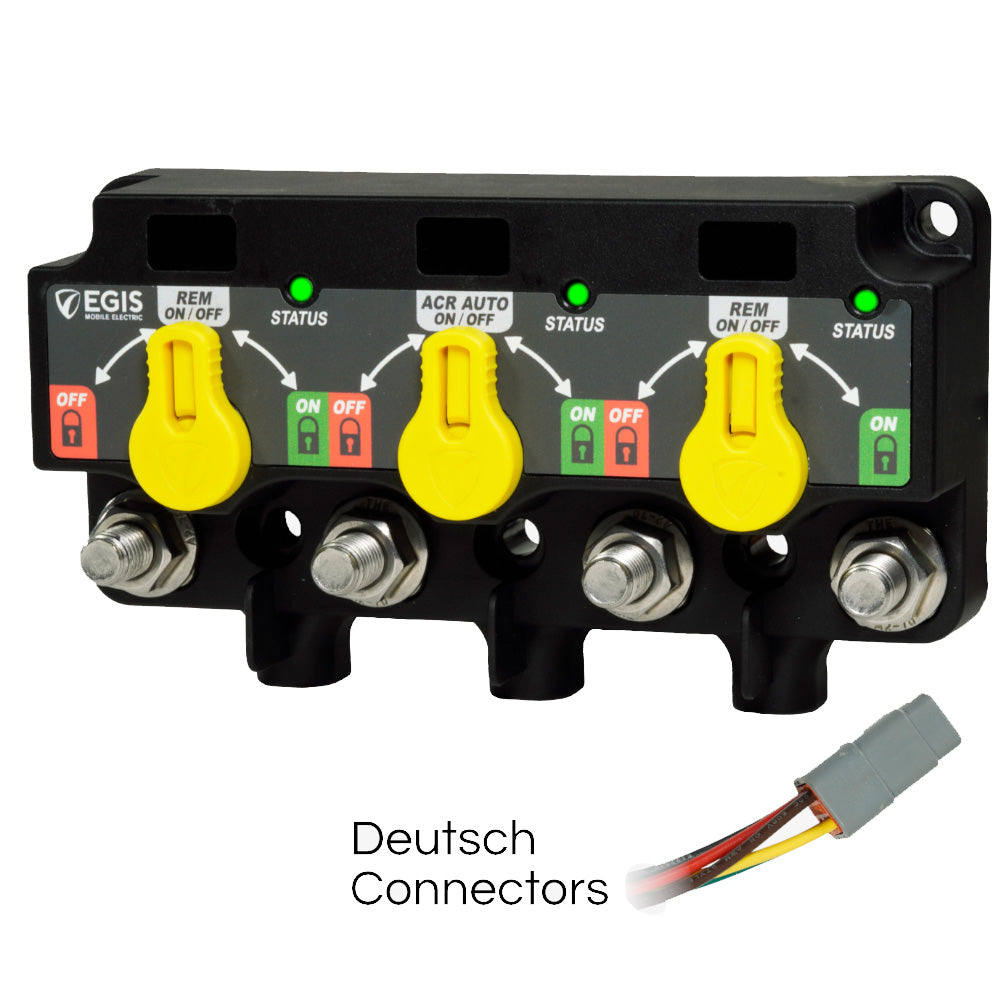 Egis XD Series Triple Flex 2 RelayACRRelay wKnobs 3X DTM Connector 88301535