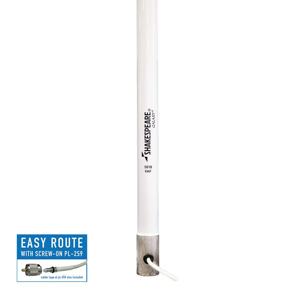 Shakespeare Galaxy 5018 15 2 VHF Antenna 9dB Gain 5018
