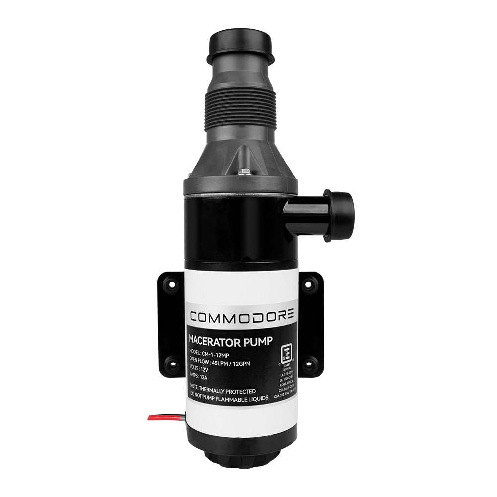 Commodore 12 GPM Macerator Pump 12V CM112MP