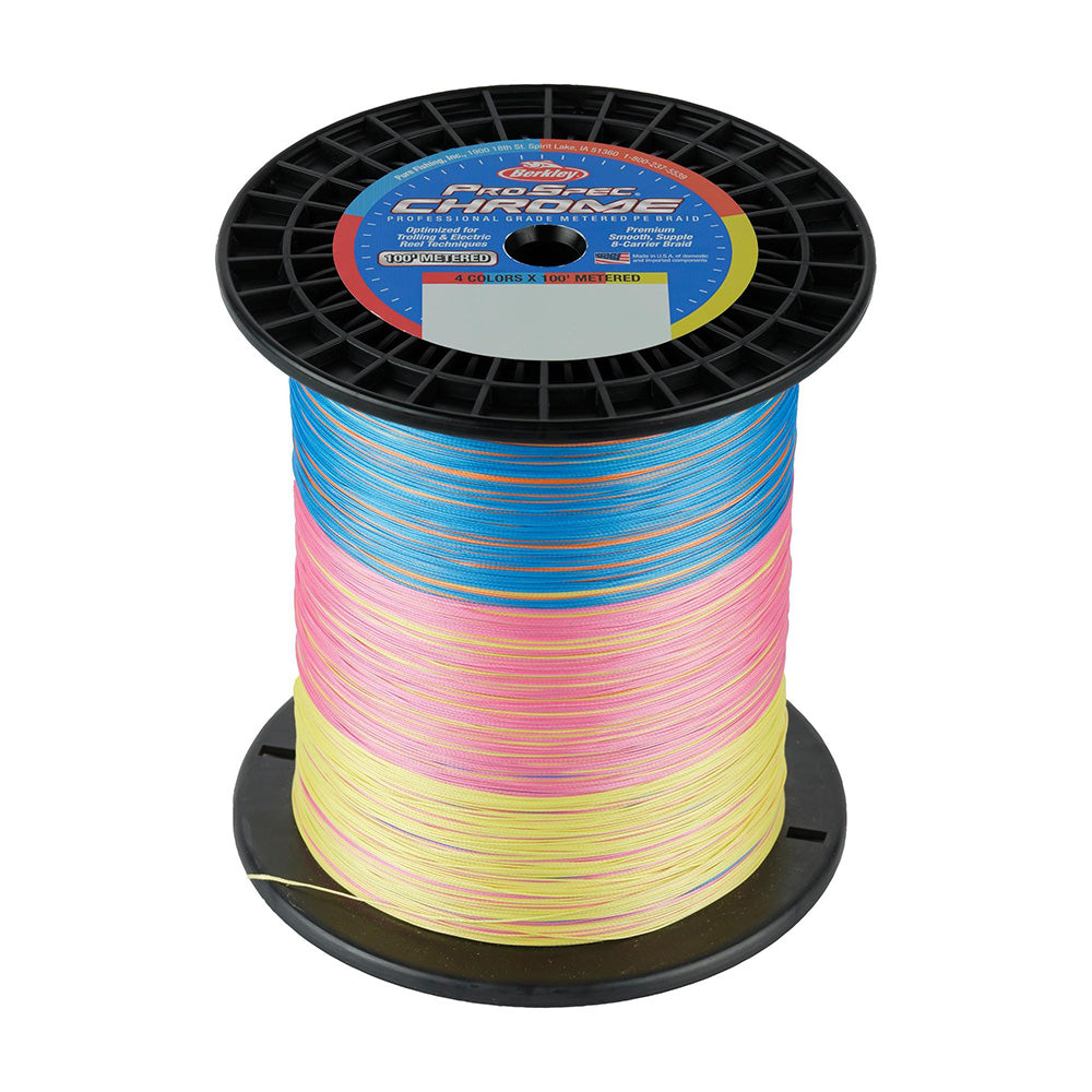 Berkley ProSpec Chrome 4 x 100 Metered Braid 65lb 3500yd 1640958