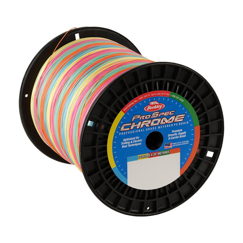 Berkley Prospec Chrome 5 x 20 Metered Braid 80lb 3000yd 1621893