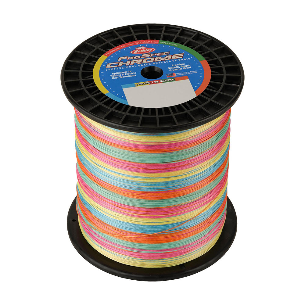 Berkley Prospec Chrome 5 x 20 Metered Braid 100lb 3000yd 1621894