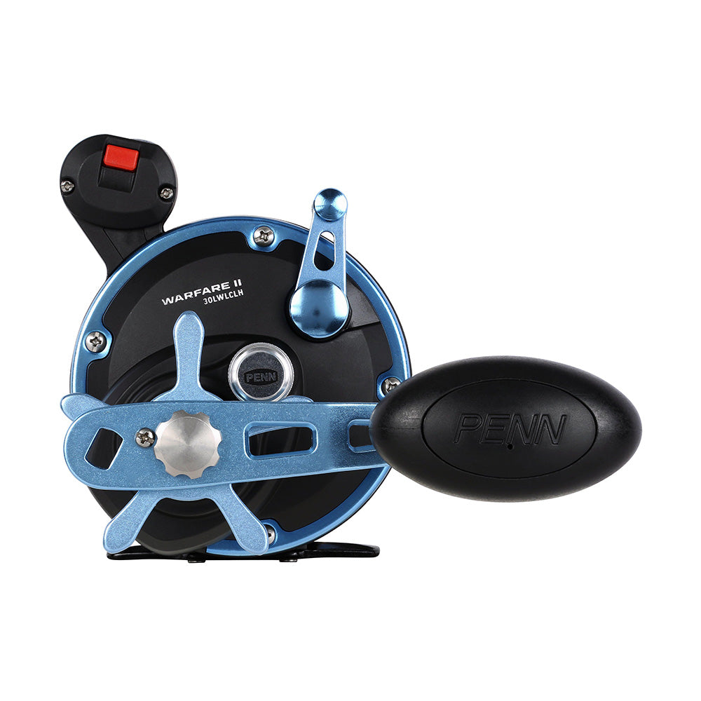 PENN WARII30LWLHLC Warfare II Level Wind 30 Left Hand Conventional Reel wLine Counter 1639707