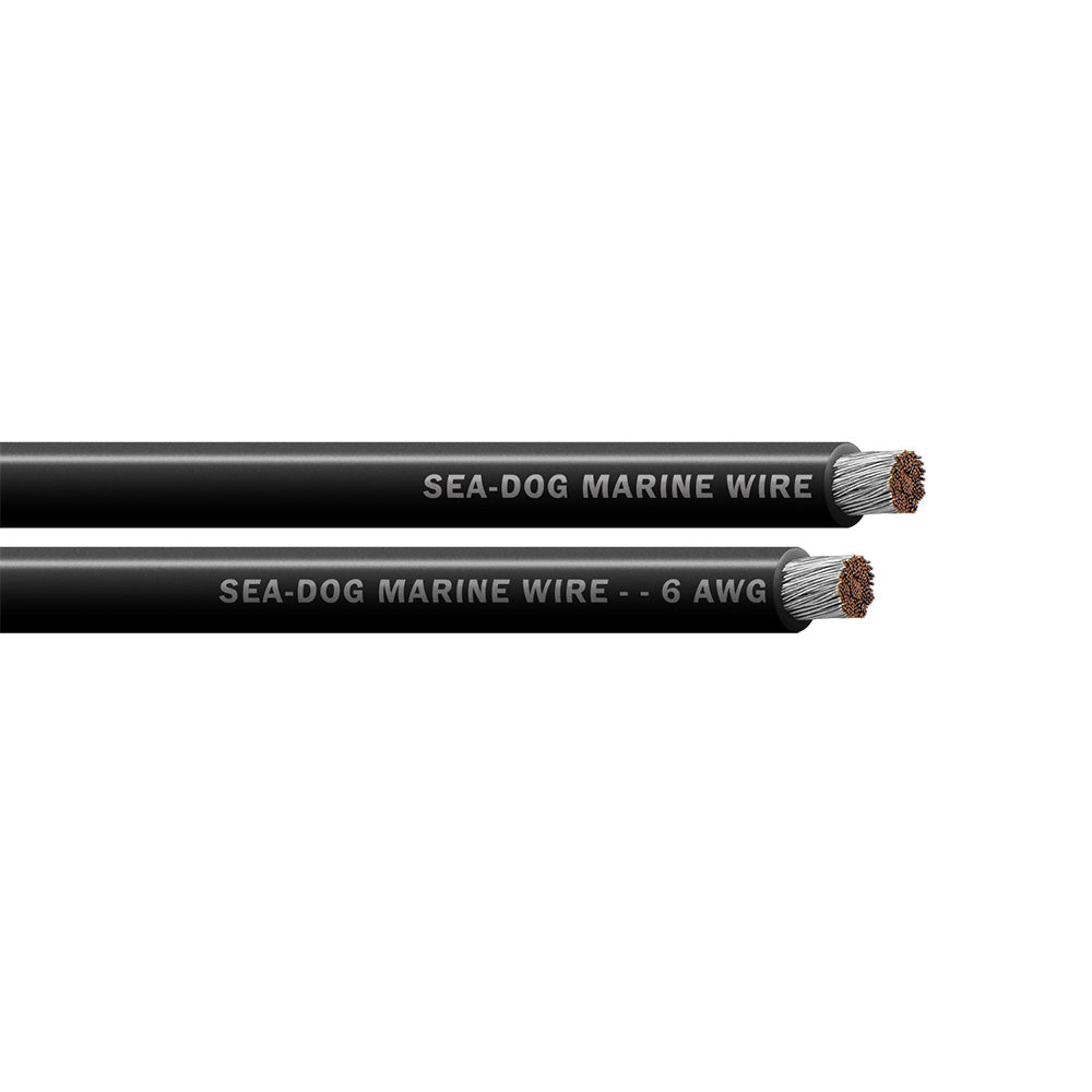 SeaDog 6 AWG Black Battery Cable 250 8006014