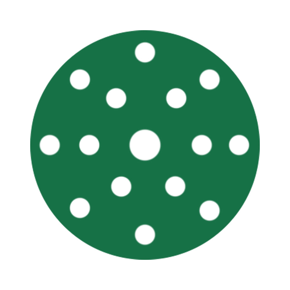 RUPES PROCUT Film Abrasive Discs 150mm 6 15 Holes P40 Grit Box of 50pcs 945FD040