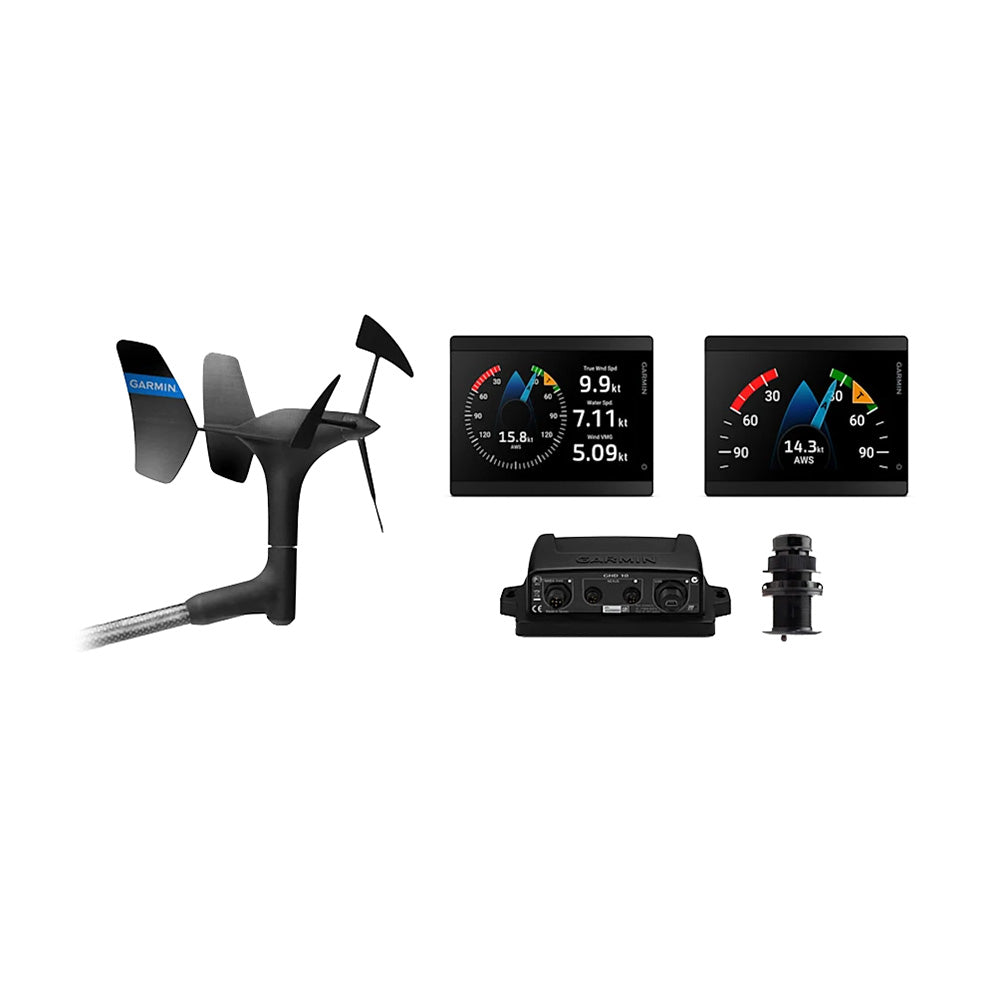 Garmin GMI 40 Wired Sail Pack 52mm 2 GMI 40 Marine Instruments gWind Wired DST820 Transducer 0100341120