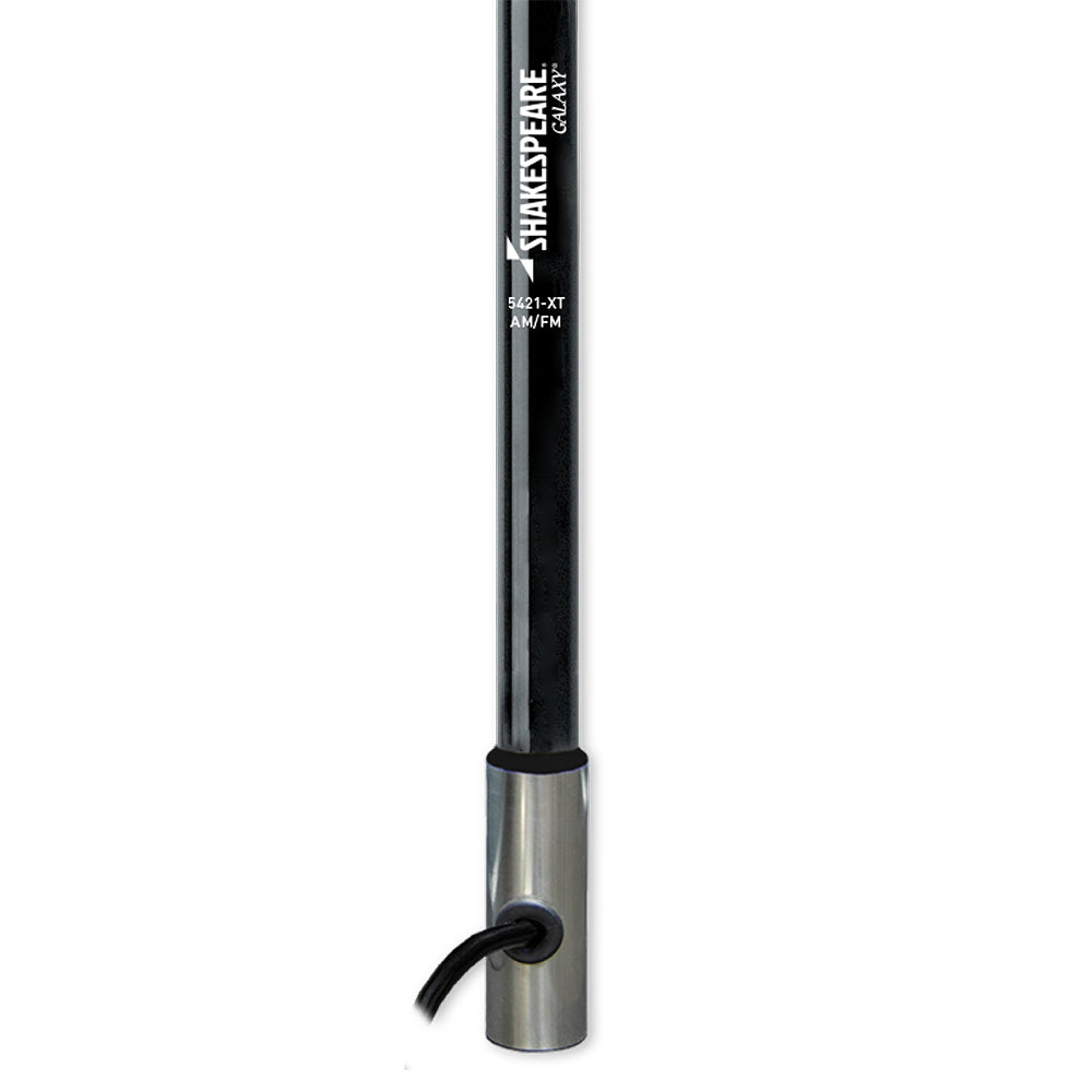 Shakespeare 5421XT 4 Black AM FM Antenna 5421XT