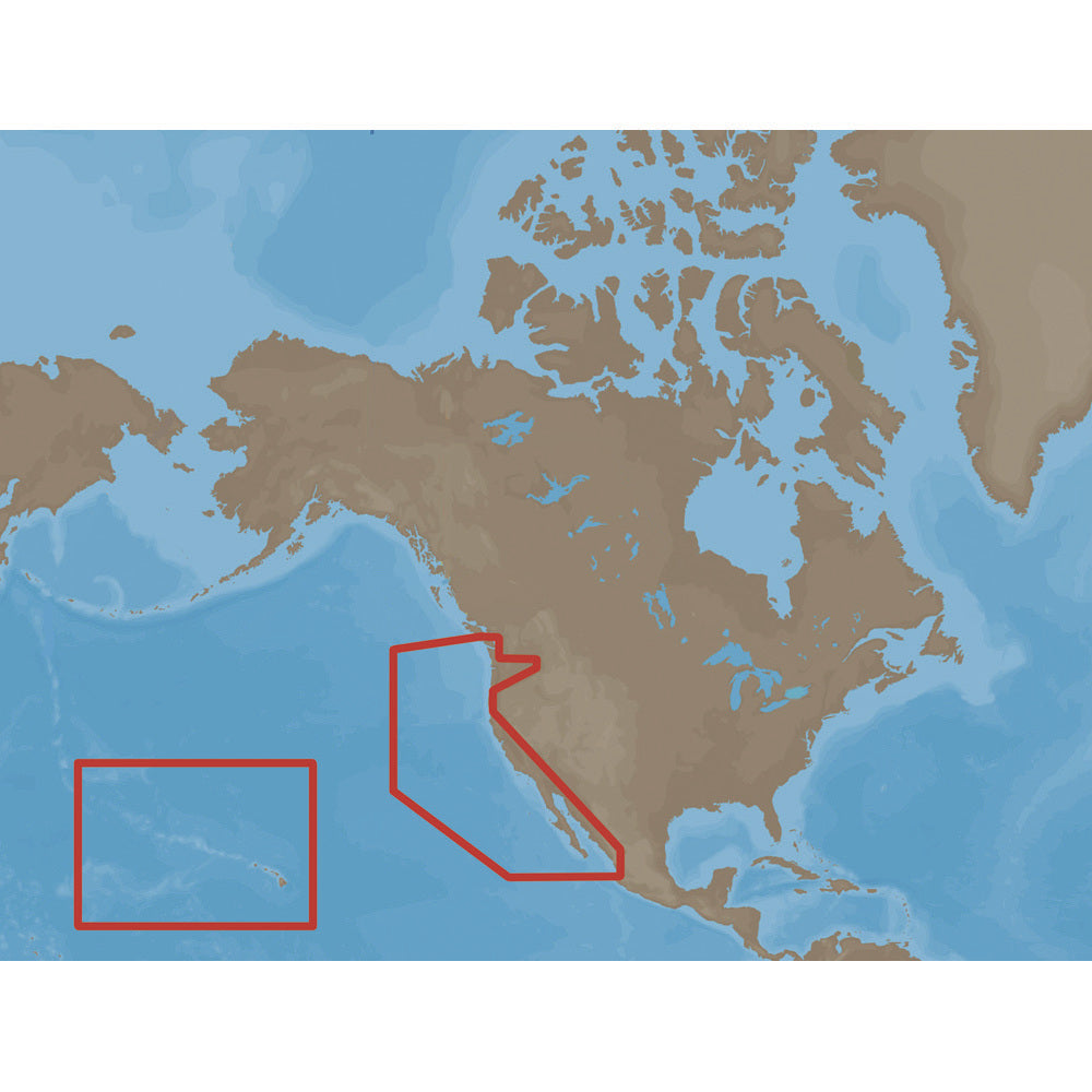 CMAP MAX NAM024 US West Coast Hawaii SD Card NAM024SDCARD