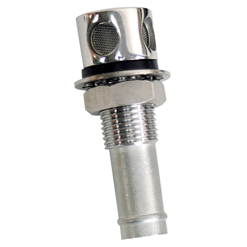Whitecap Fuel Vent Round Head Straight Shaft 58 Hose 6004C