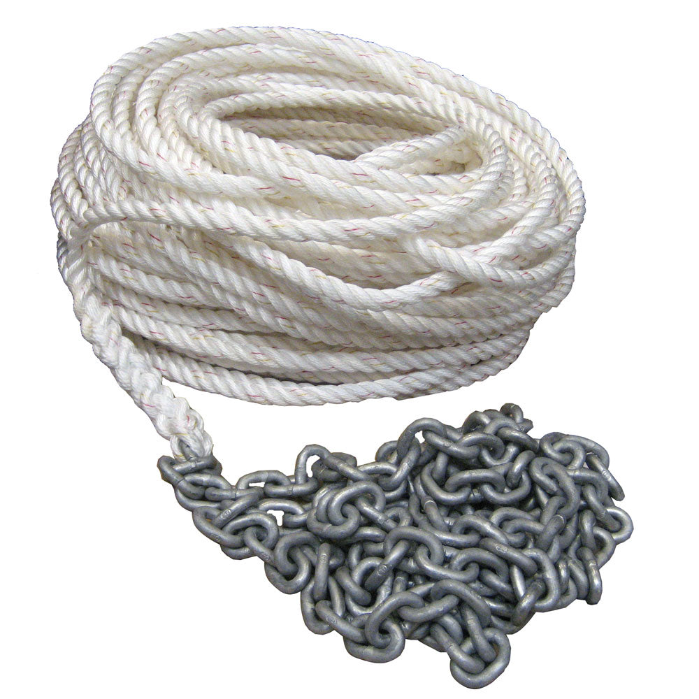 Powerwinch 250 OF 58 ROPE 20 OF 516 HT Chain Rode P10299