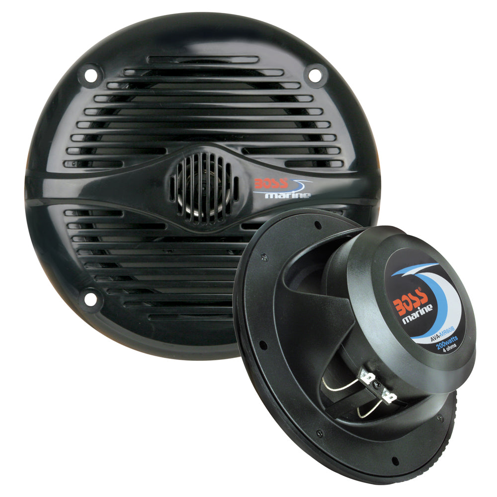 Boss Audio 65 MR60B Speakers Black 200W MR60B