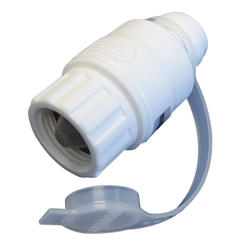Jabsco InLine Water Pressure Regulator 45psi White 444110045
