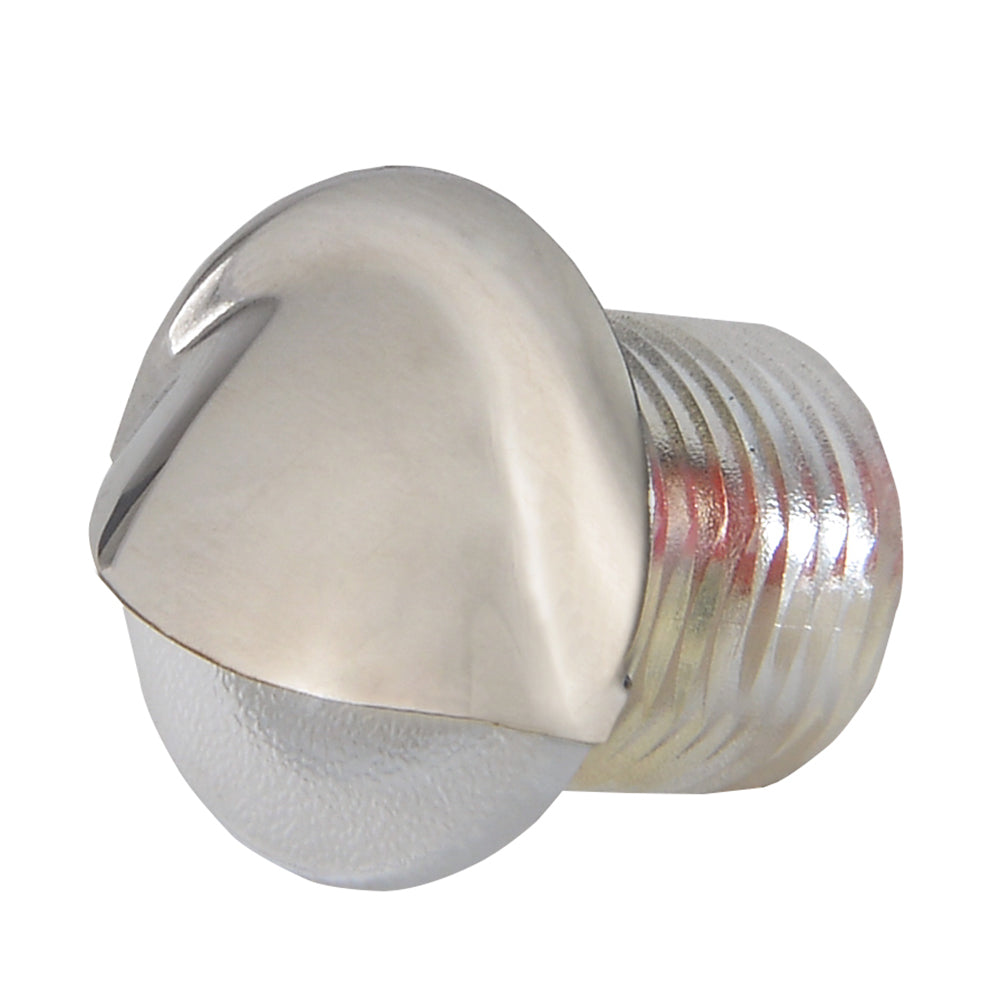 Lumitec Aruba Courtesy Light Polished SS Finish Blue NonDimming 101145