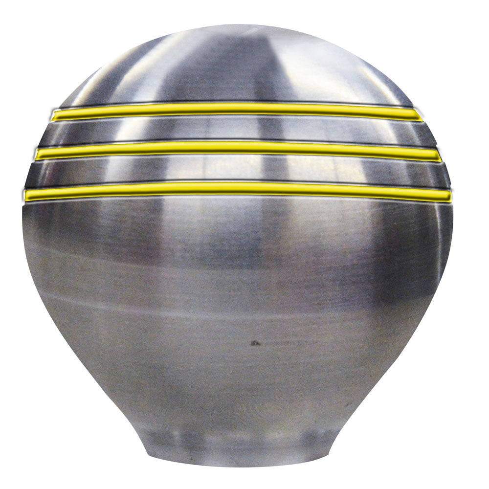 Schmitt Marine Throttle Knob 112 Gold Grooves 50025