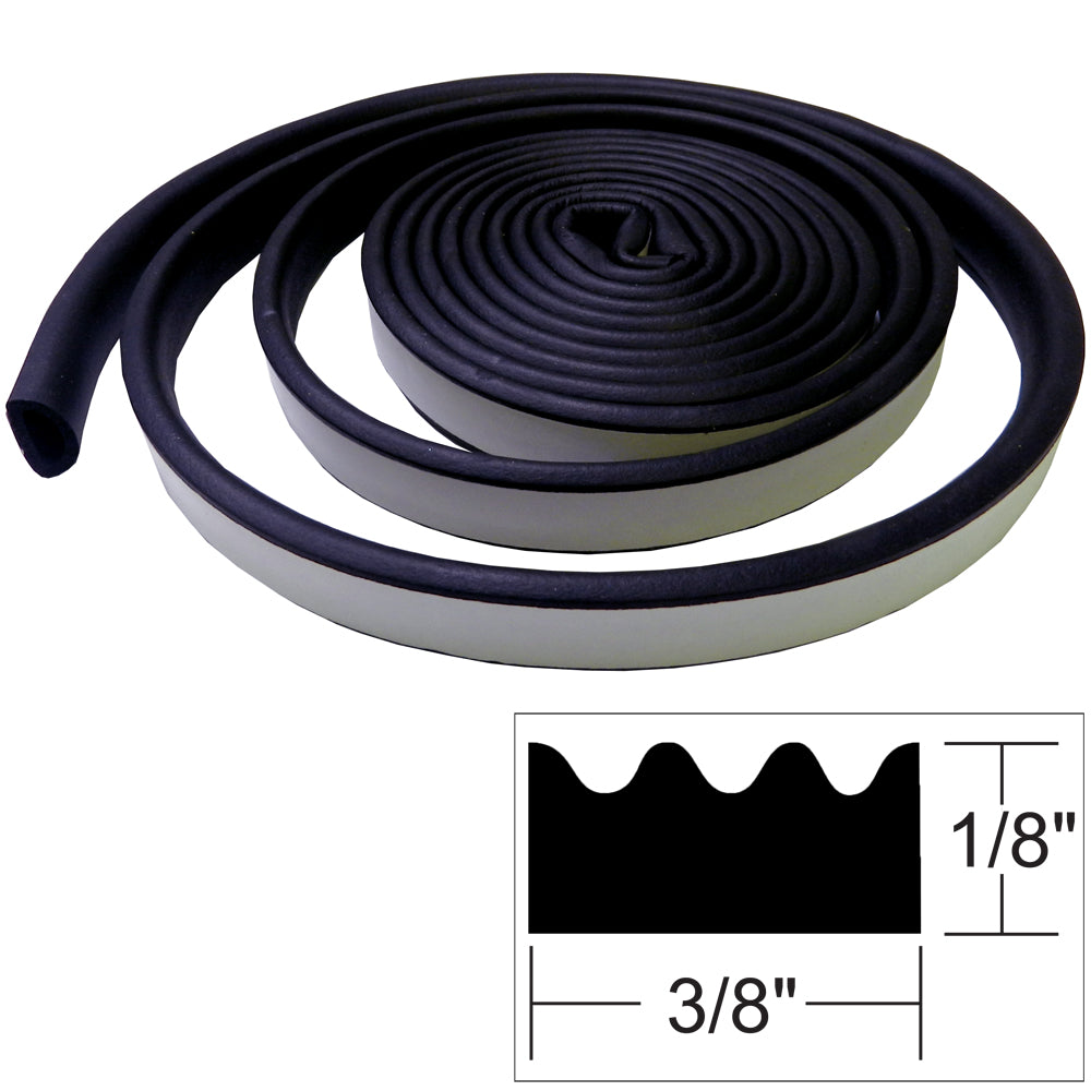 TACO Weather Seal 10L x H x 38W Black V300113B101