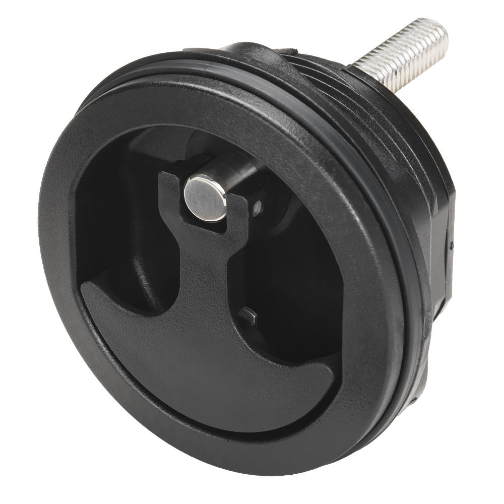 Whitecap Compression Handle Nylon BlackBlack NonLocking 3730BC