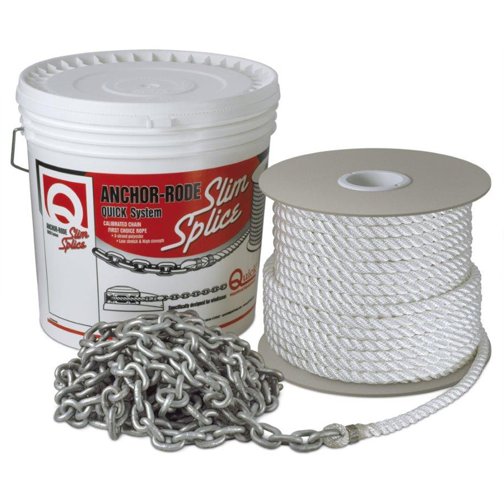 Quick Anchor Rode 20 of 10mm Chain and 200 of Rope FVC100358220Q00