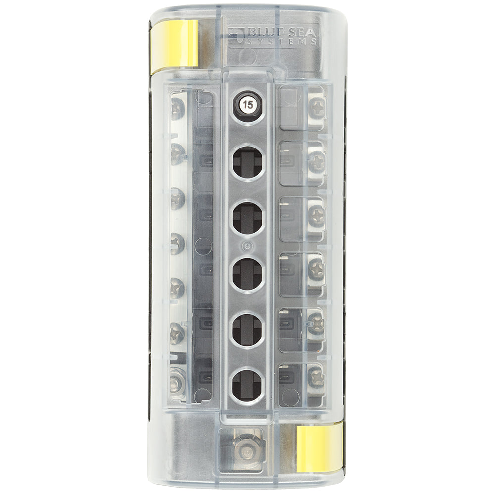 Blue Sea 5052 ST CLB Circuit Breaker Block 6 Position wNegative Bus 5052