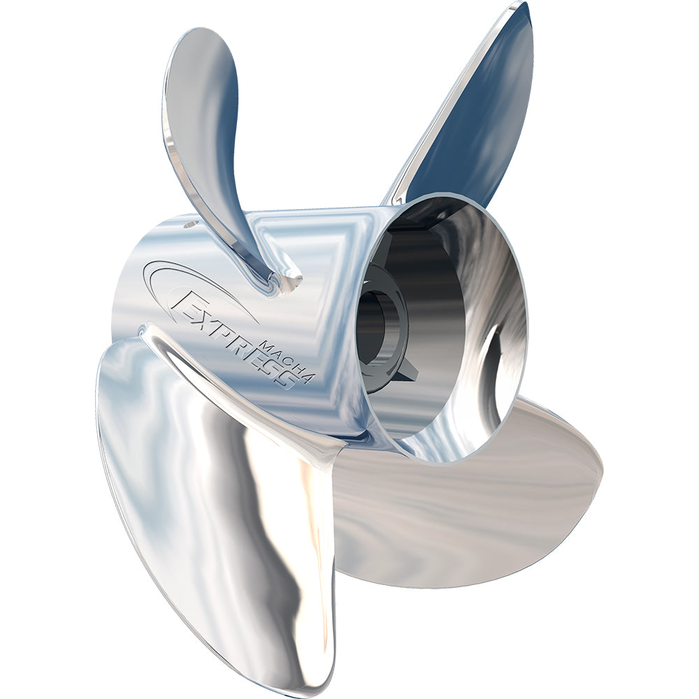 Turning Point Express Mach4 Right Hand Stainless Steel Propeller EX15154 4Blade 15 x 15 Pitch 31501532