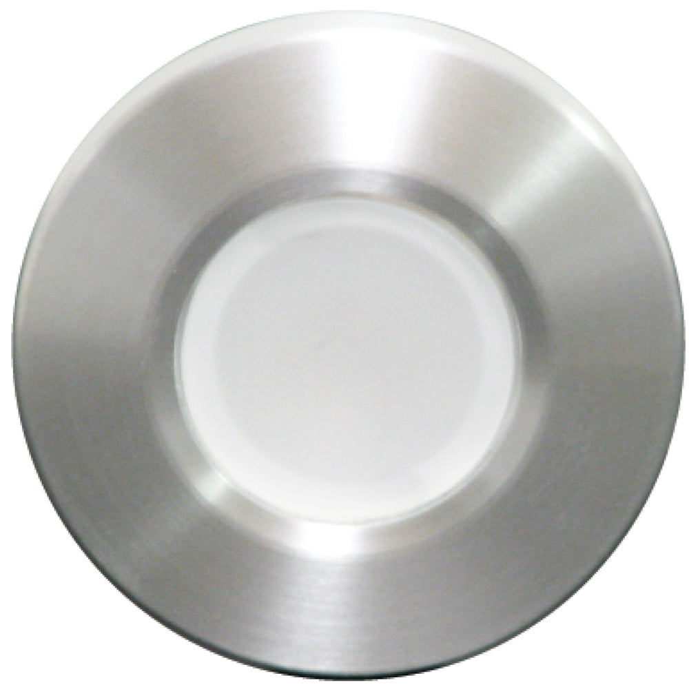 Lumitec Orbit Spectrum Flush Mount Down Light Brushed Housing White Dimming RedBlue NonDimming 112507