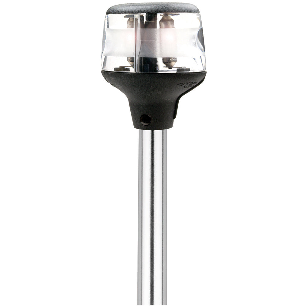 Attwood FoldDown Incandescent AnchorMasthead Light 20 Horizontal Composite Base 12V 7202P7