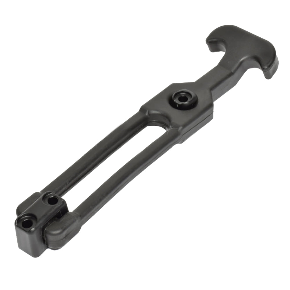 Southco THandle Latch wKeeper Pull Draw Front Mount Black Flexible Rubber F773