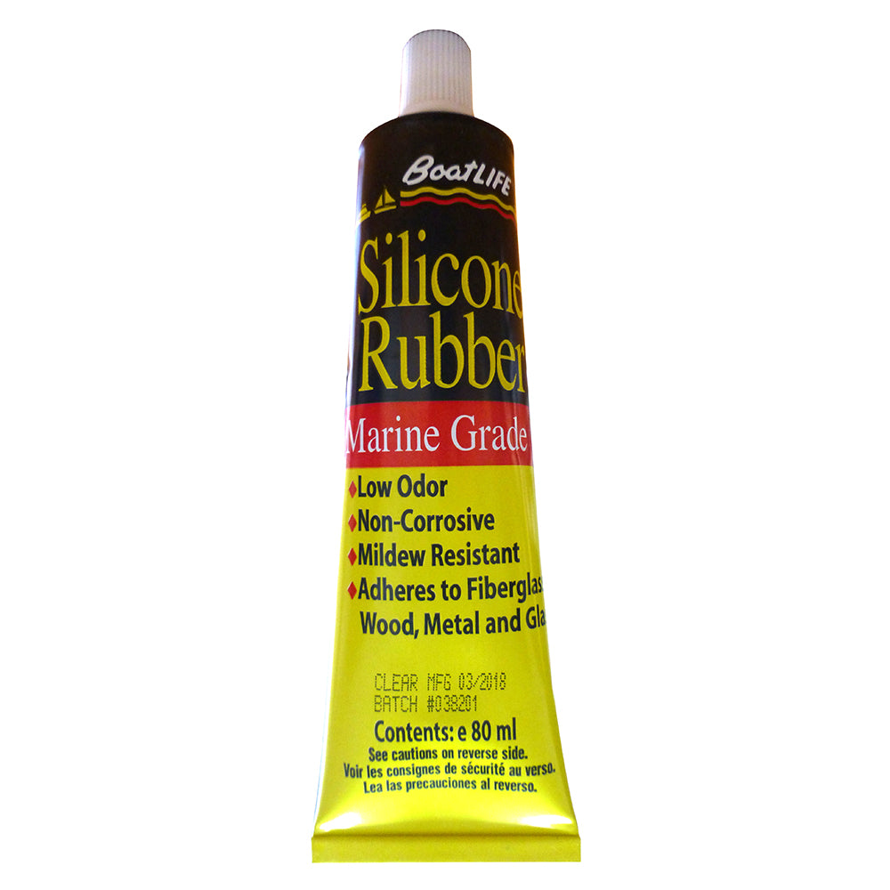 BoatLIFE Silicone Rubber Tube 28 FL Oz Clear 1140