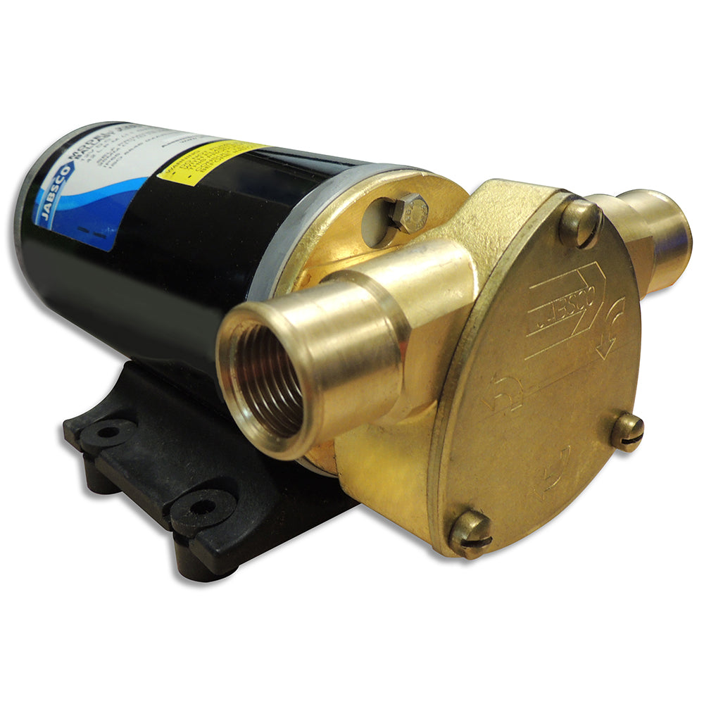 Jabsco Ballast King Bronze DC Pump wo Switch 15 GPM 226109007