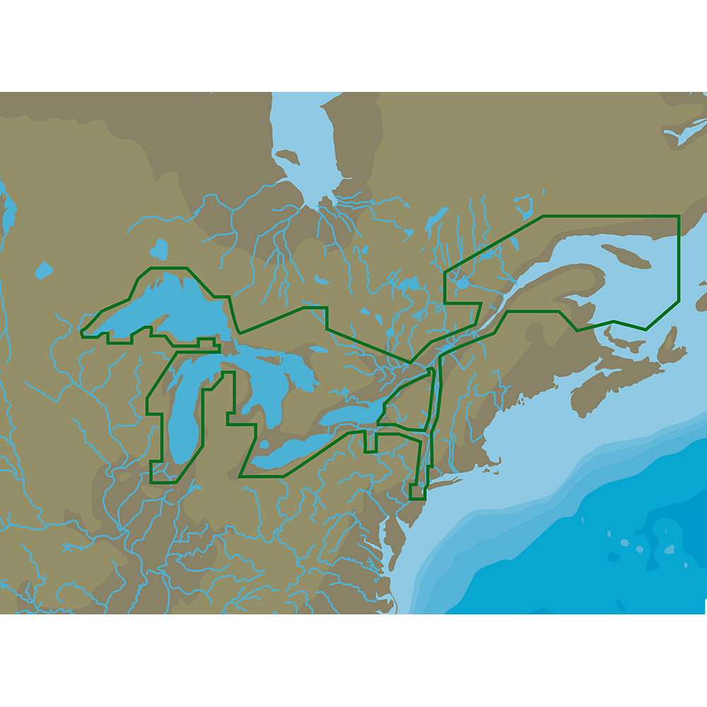 CMAP 4D NAD061 Great Lakes St Lawrence Seaway microSDSD MNAD061MS