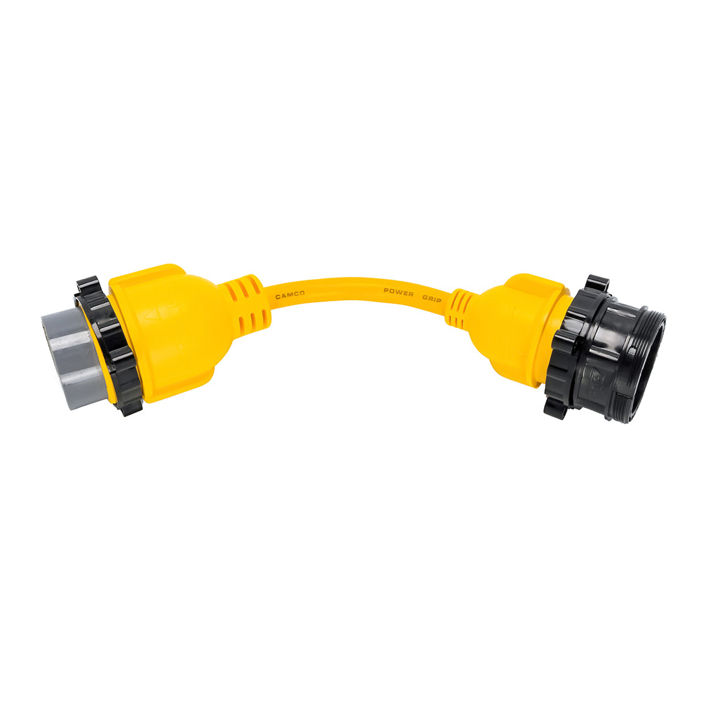 Camco 50AM30AF Power Grip Marine 12 Locking Adapter MLockFLocking Adapter 55625