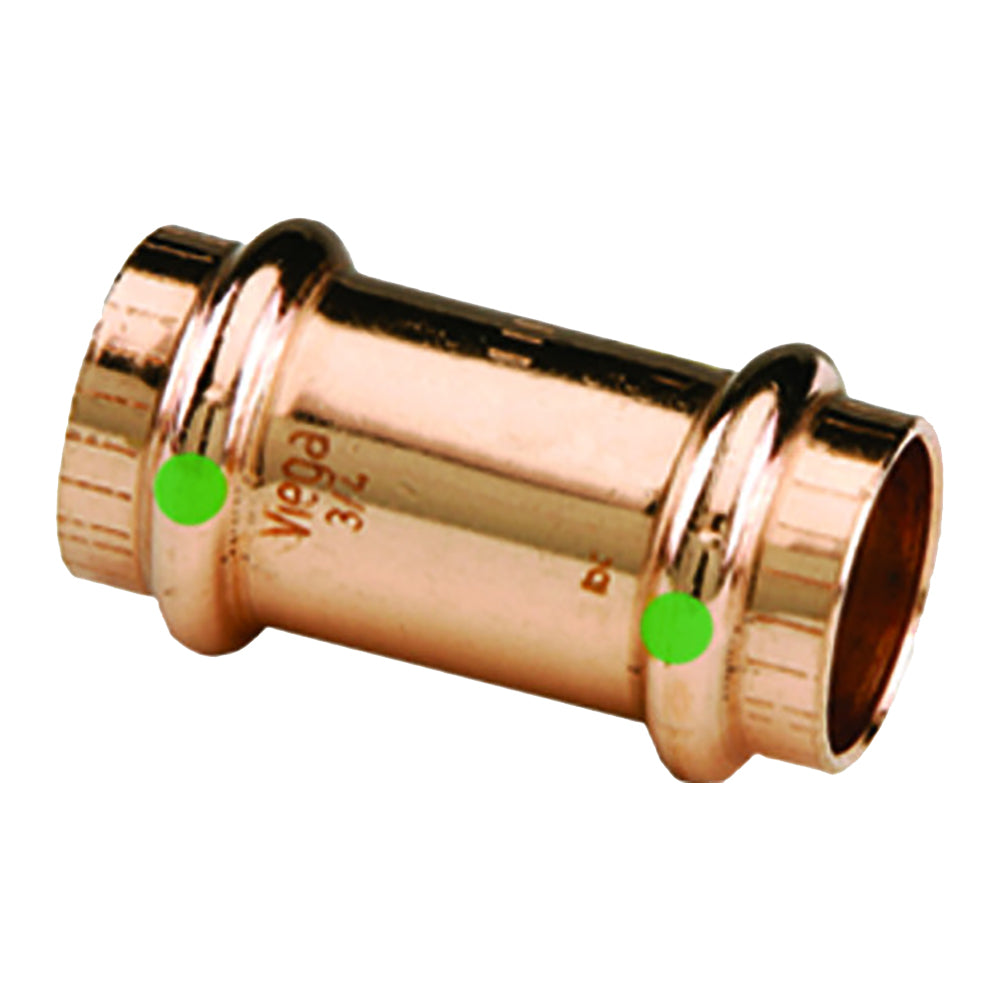 Viega ProPress 2 Copper Coupling wStop Double Press Connection Smart Connect Technology 78072