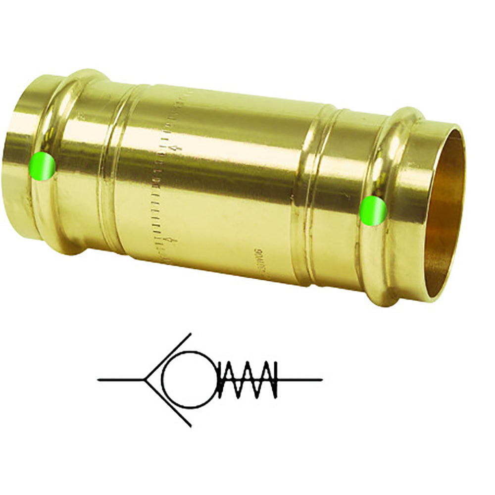 Viega ProPress 34 Zero Lead Check Valve Double Press Connection Smart Connect Technology 79040