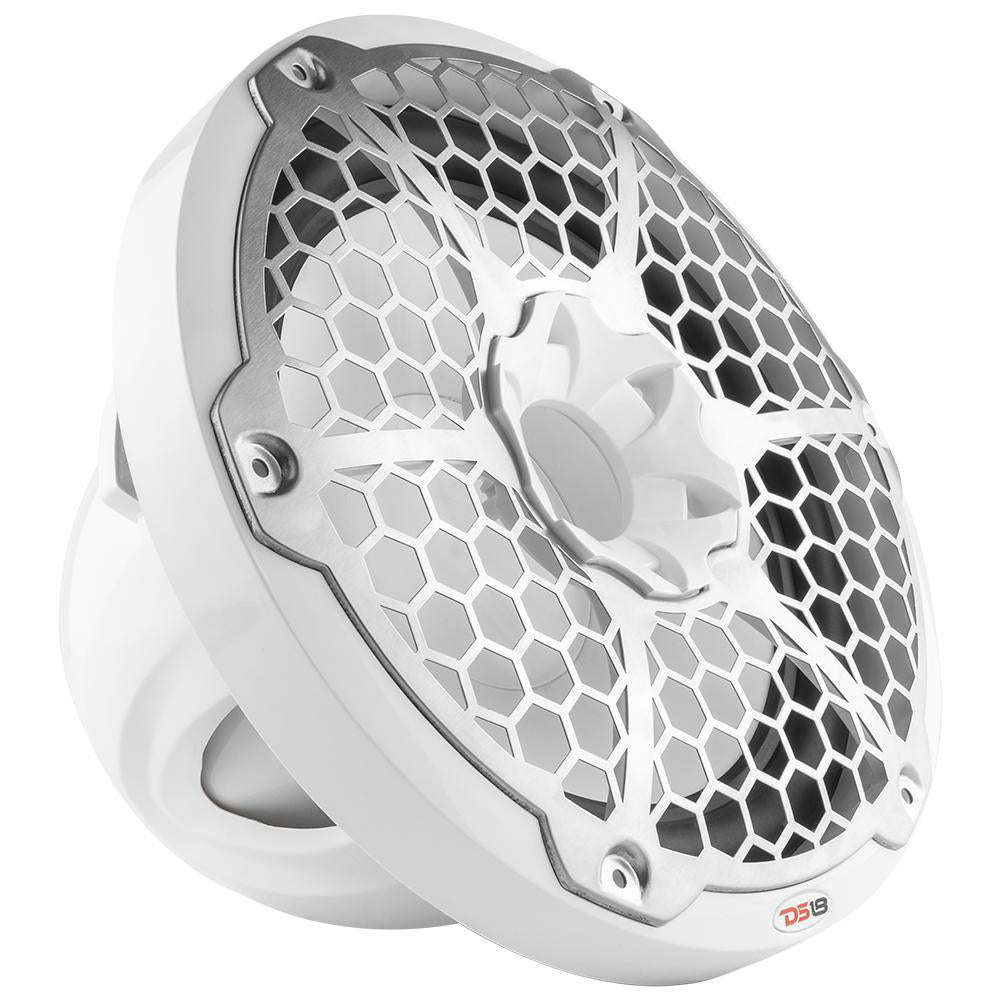 DS18 HYDRO 12 Subwoofer wRGB Lights 700W White NXL12SUBWH