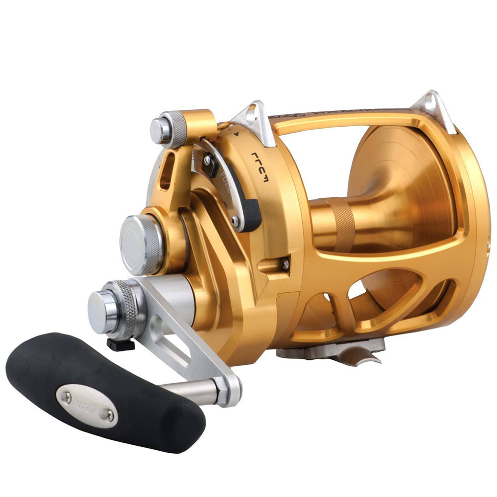 PENN International 50 VISW INT50VISW 2Speed Conventional Reel Gold 1370781