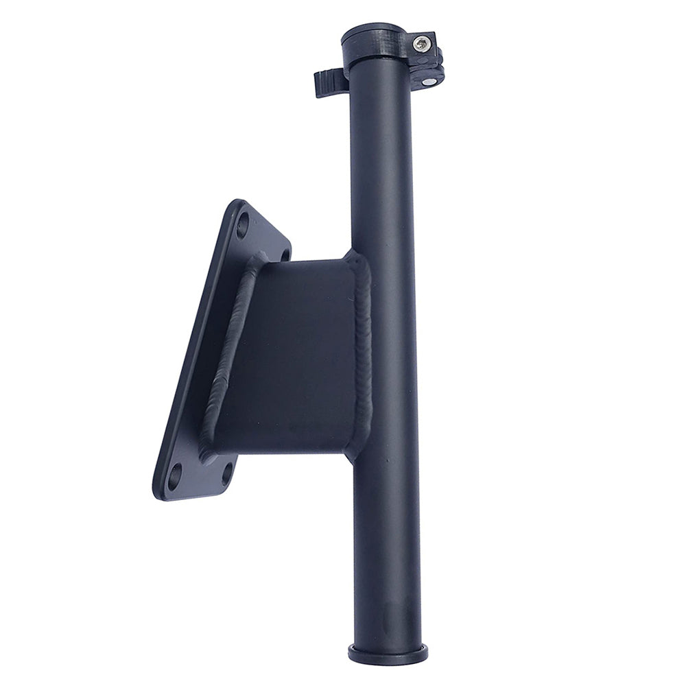 Panther 5 Set Back Transom Mount Bracket Black Powder Coat KPS50B