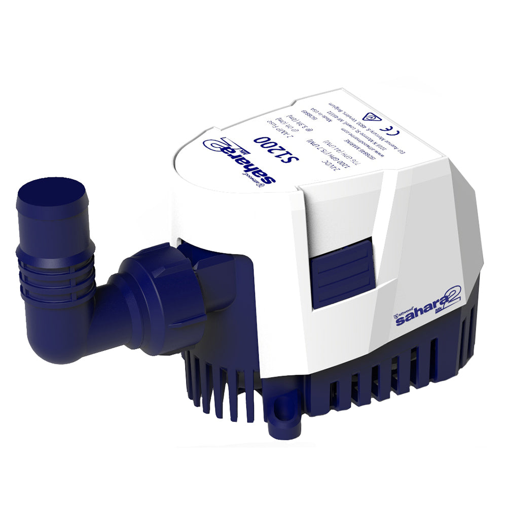 Attwood Sahara MK2 S1200 Bilge Pump 1200 GPH 24V Automatic 55137