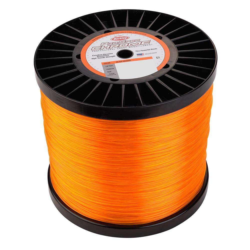 Berkley ProSpec Chrome Blaze Orange Monofilament 50 lb 5000 yds PSC5B5080 1544012