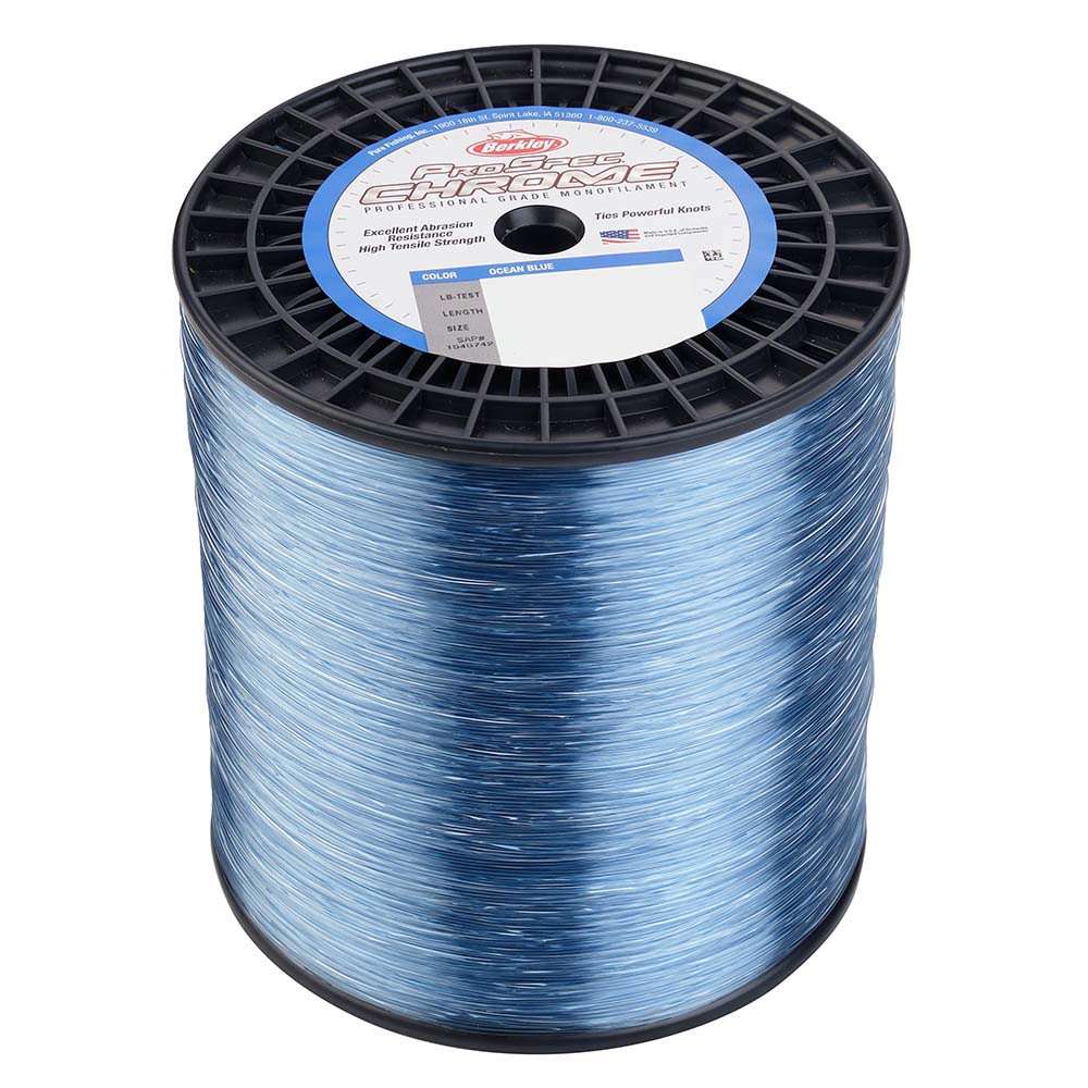Berkley ProSpec Chrome Ocean Blue Monofilament 50 lb 3000 yds PSC3B50OBL 1545741