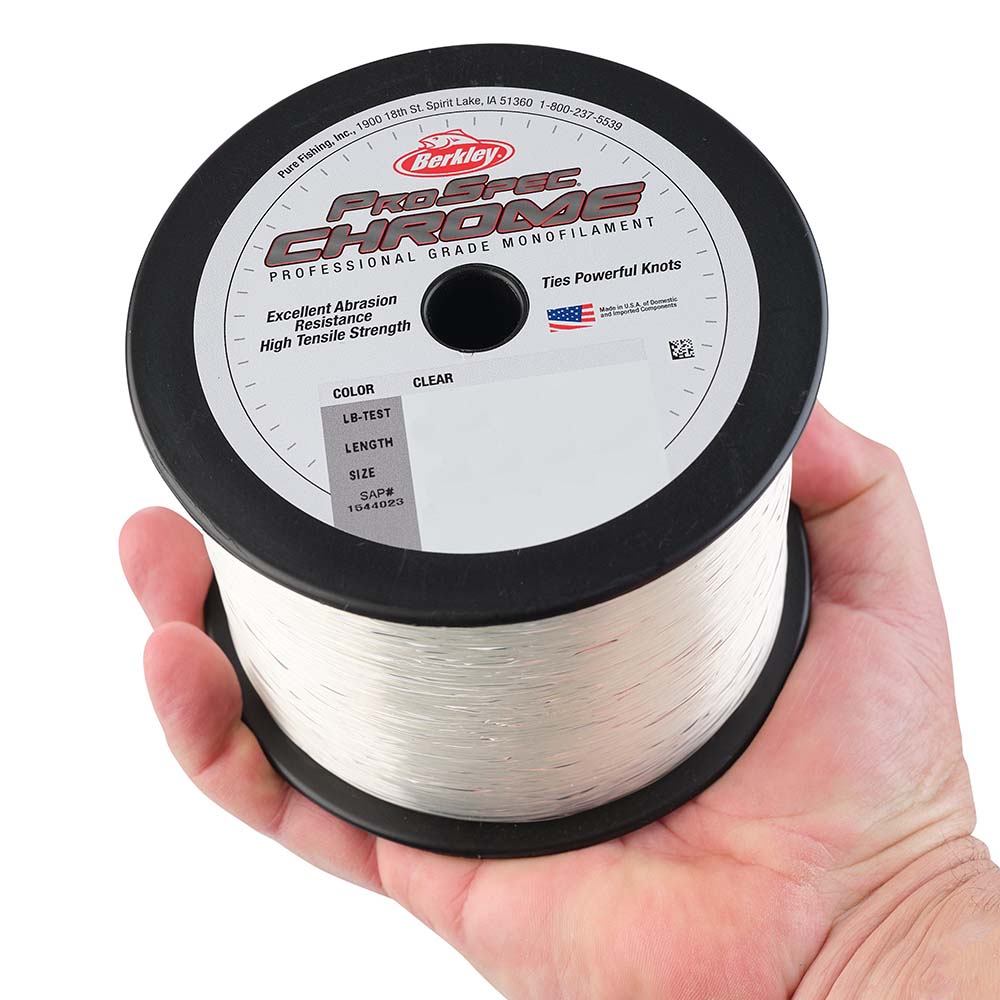 Berkley ProSpec Chrome Clear Monofilament 50 lb 1000 yds PSC1B5015 1544023
