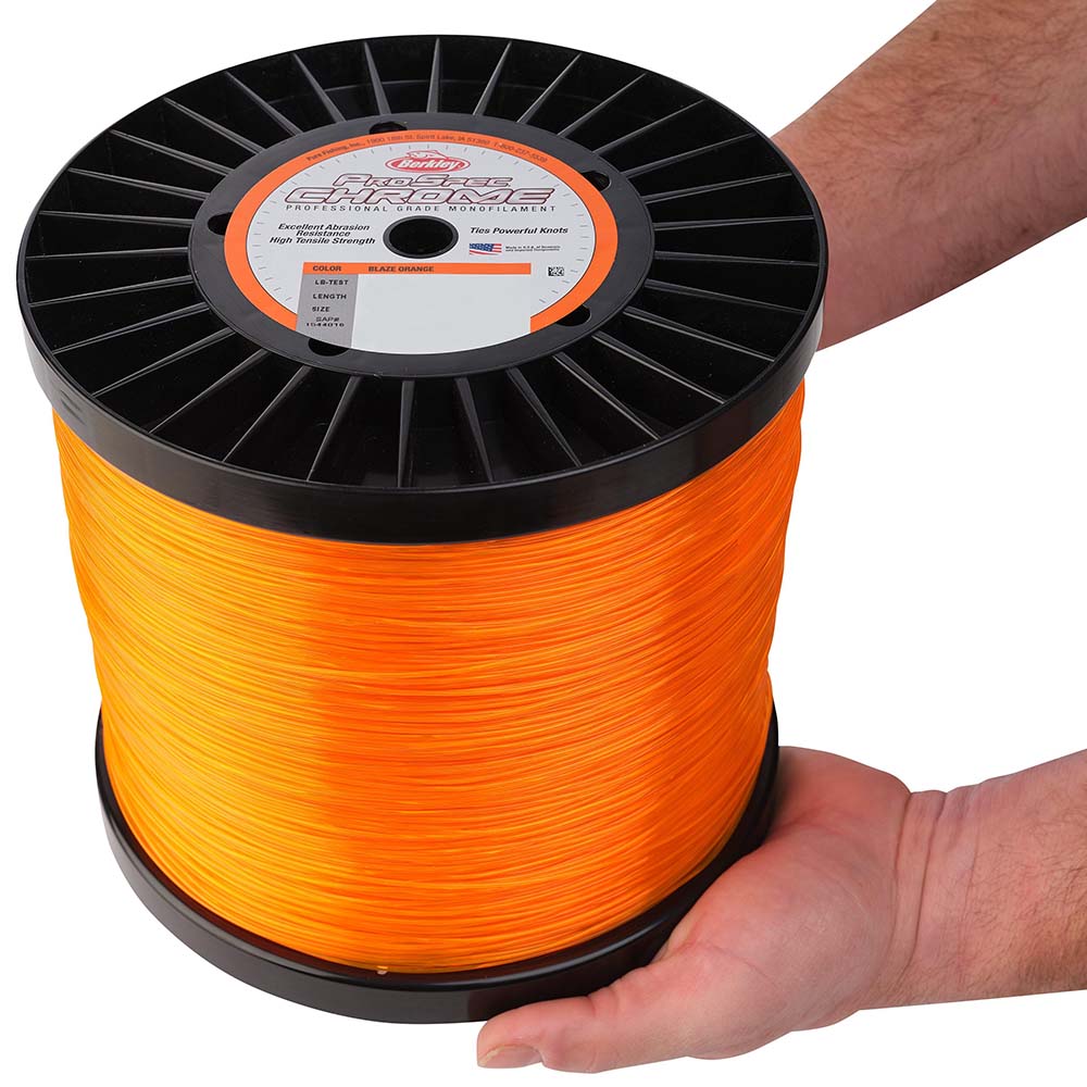 Berkley ProSpec Chrome Blaze Orange Monofilament 40 lb 5000 yds PSC5B4080 1544011