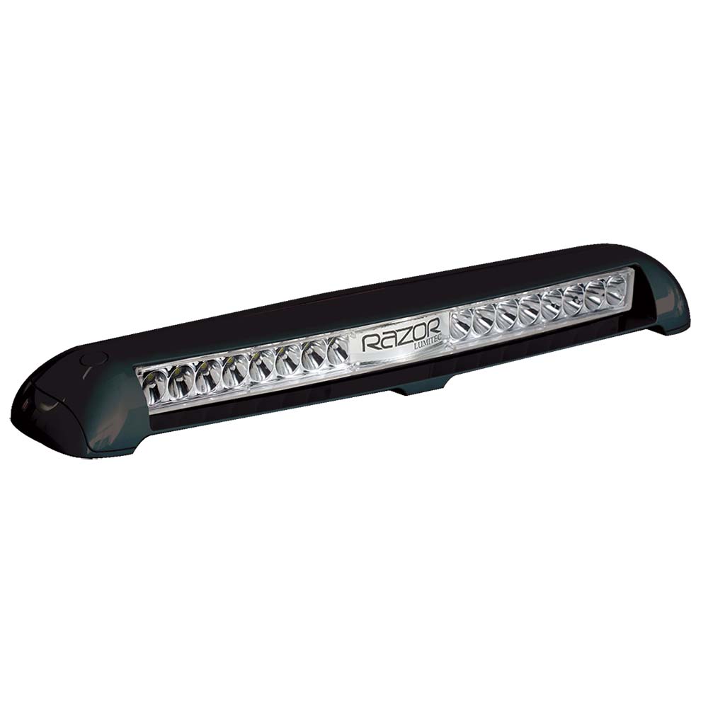 Lumitec Razor Light Bar Spot Black Housing Flush Mount 101589