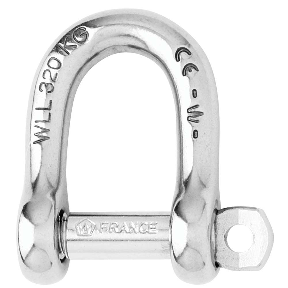 Wichard SelfLocking D Shackle Diameter 4mm 532 1201W