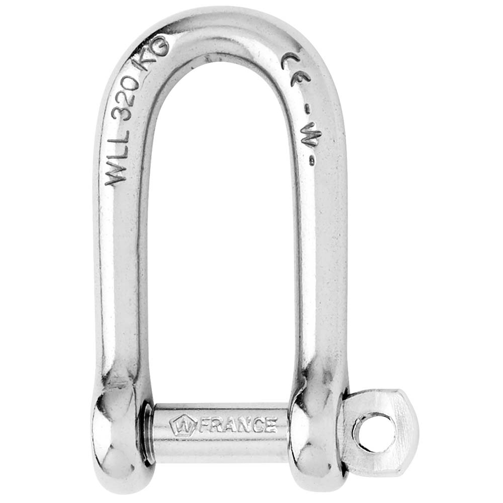 Wichard SelfLocking Long D Shackle Diameter 8mm 516 1214W