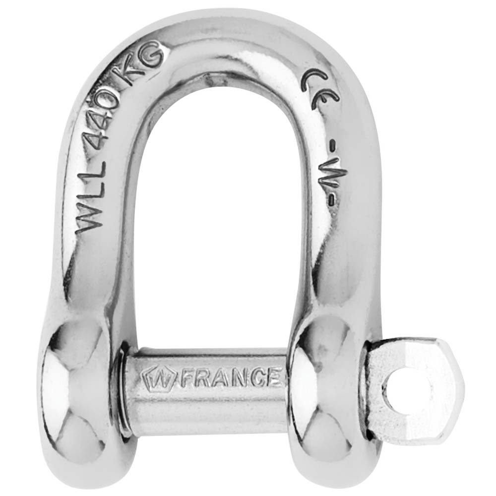 Wichard Captive Pin D Shackle Diameter 5mm 316 1402W