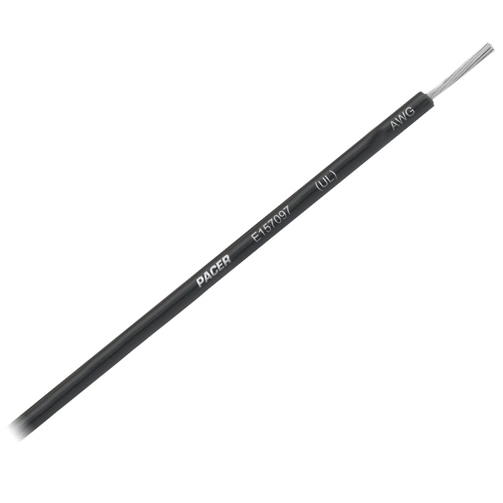 Pacer Black 16 AWG Primary Wire 25 WUL16BK25