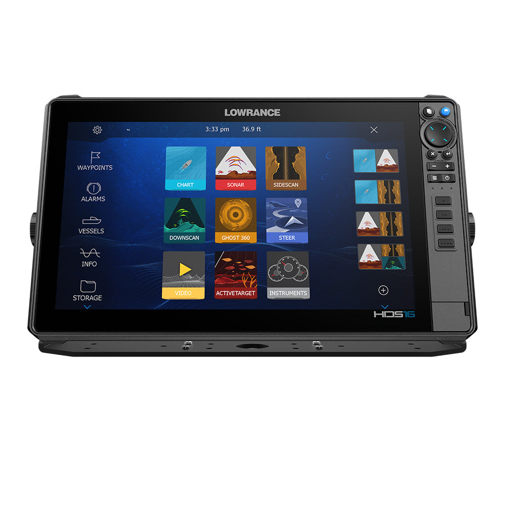 Lowrance HDS PRO 16 w Preloaded CMAP DISCOVER OnBoard No Transducer 00016005001