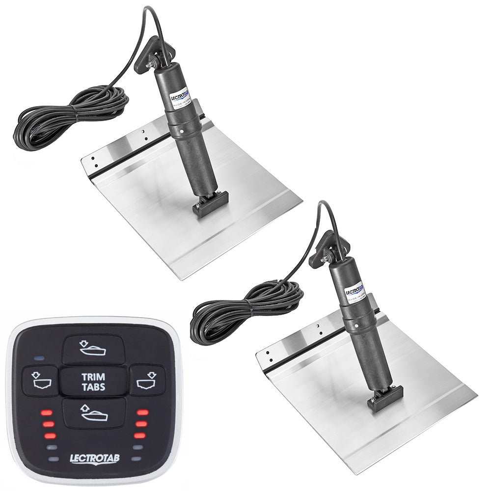 Lectrotab XKA Aluminum Alloy Trim Tab Kit wMLC1 Control 12 x 18 XKASML12X18A