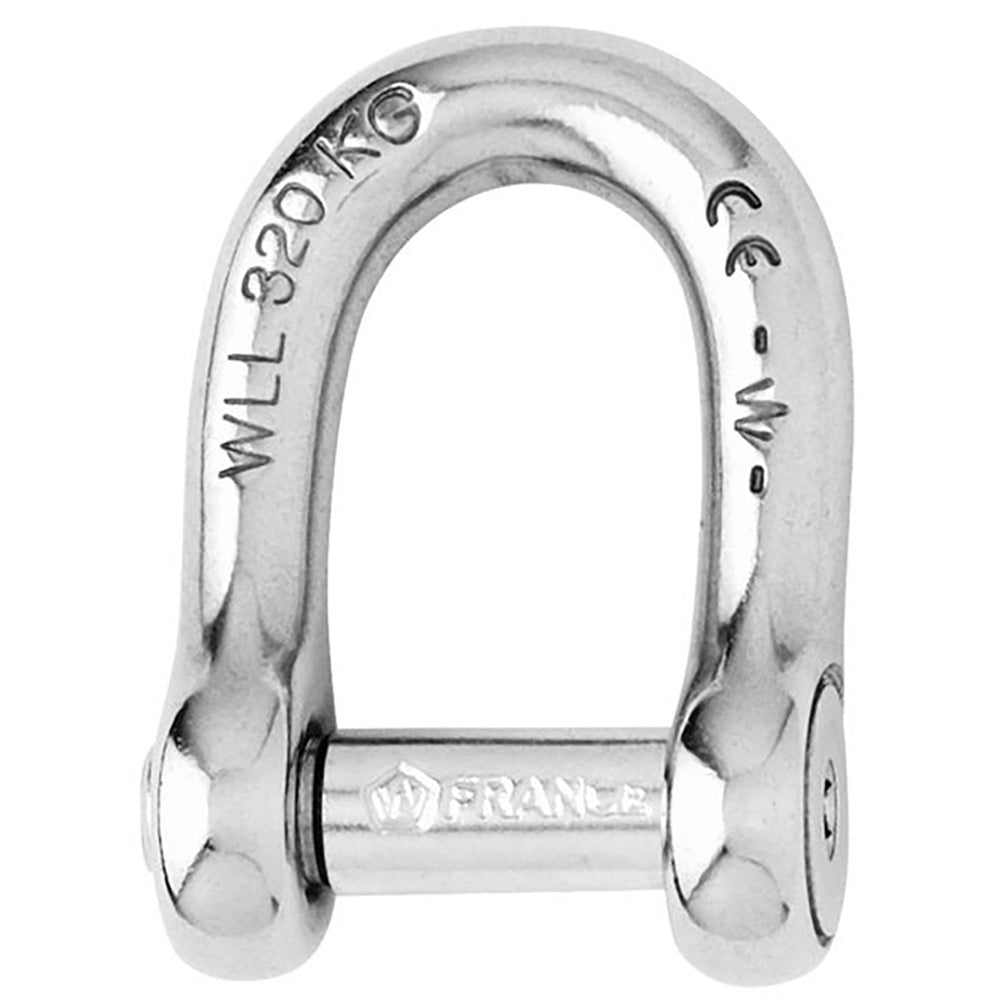 Wichard SelfLocking Allen Head Pin D Shackle 8mm Diameter 516 1304W