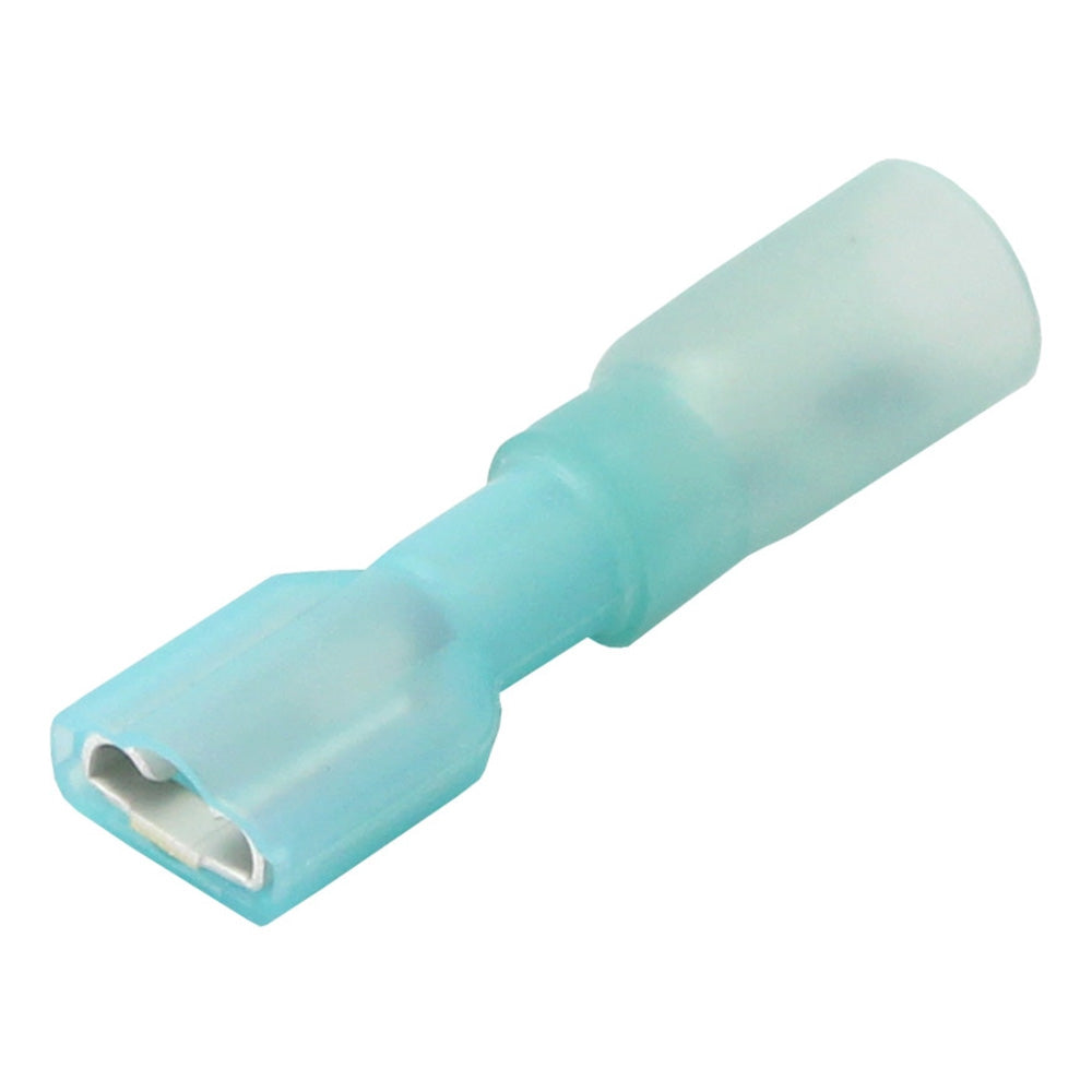 Pacer 1614 AWG Heat Shrink Female Disconnect 25 Pack TDE14250FI25